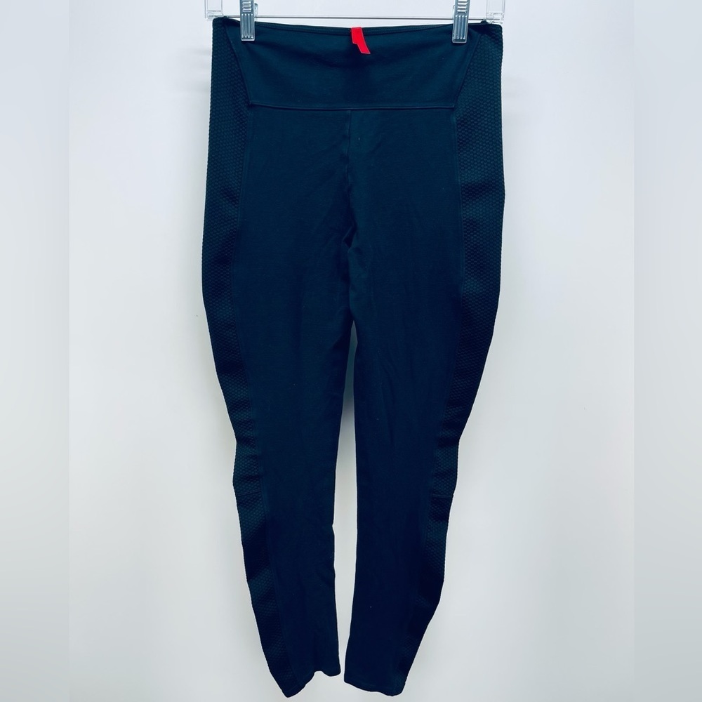 Spanx Legging Women's Cropped Pant Ponte Navy Black Size M